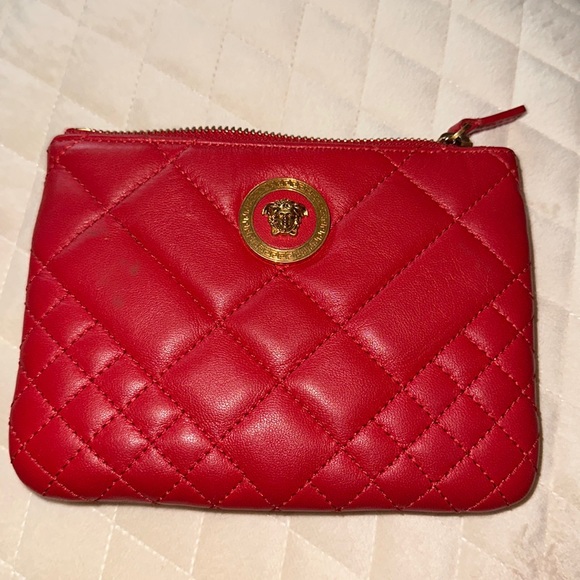 Versace Handbags - ‼️Versace Medusa Quilted Leather Small Clutch Pouch Bag ‼️